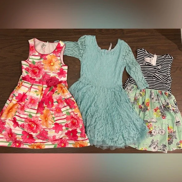 8 girls dresses size 8/10